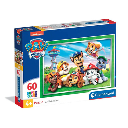 Clementoni Puzzle 60 Super Kolor Paw Patrol 260713