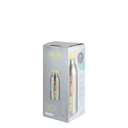 Butelka Termiczna 354ml Silver Żółta 093824