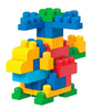 Mega bloks cyp72 dch63 klocki 80el.torba niebieska