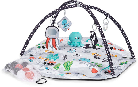 Kinderkraft mata edukacyjna sea land 915910