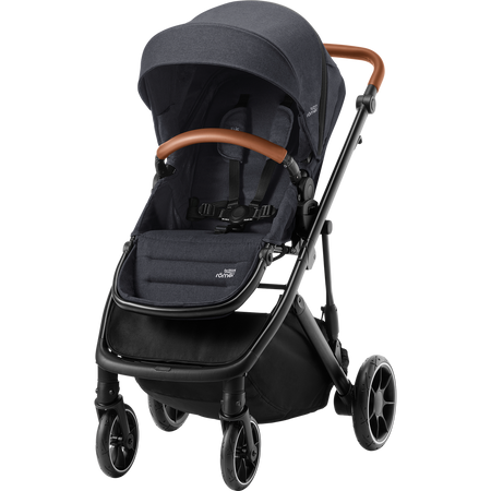 Britax Romer Zestaw 2w1 STRIDER M Black Shadow gondola + wózek spacerowy