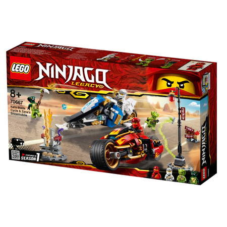 Lego 70667 motocykl kaia i skuter zane'a
