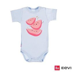 Body z krótkim rękawem SUN niebieski 068