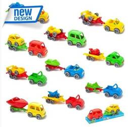 Kid Cars Sport autko z przyczepą 52610 Wader
