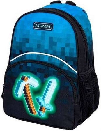 Plecaczek dziecięcy wycieczkowy Astrabag Blue Pixel AK300 224176