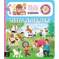 Album z naklejkami. Mała projektantka. Strefa zwierzaka 136456