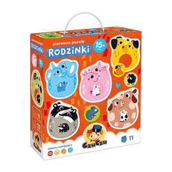 CzuCzu Pierwsze puzzle Rodzinki 15 mies.+ 494065