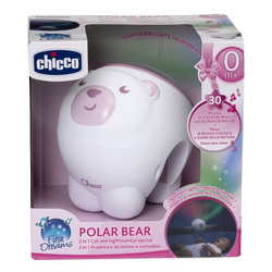 Chicco Projektor Miś Polarny Różowy First Dreams 164769