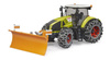 BRUDER 03018 Traktor Claas Axion 950 z pługiem do śniegu i łańcuchami na koła 030186