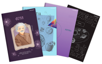 Brulion Top 2000 A5 80k krata z marginesem 70g Megamix Fizyka szyty 408802