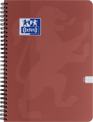 Kołozeszyt Oxford A4 100k krata 2 spirale Touch Trend 419655