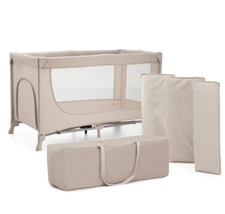 Kinderkraft JOY 2 Beige Łożeczko turystyczne 925124