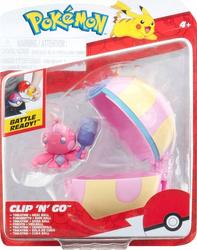 Pokemon Clip 'N' GO Tinkatink i poke ball 709732