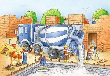 Puzzle ravensburger 2*24el teren budowy 088997