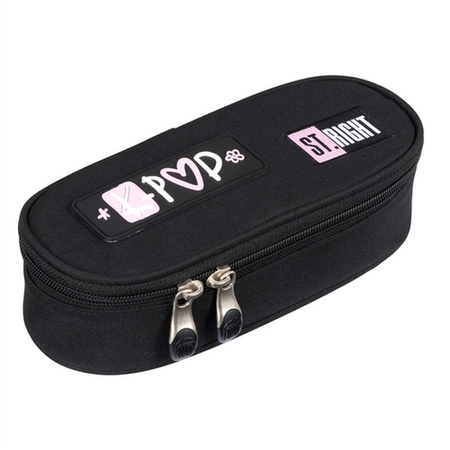 PIÓRNIK SASZETKA USZTYWNIONA Z WEWNĘTRZNĄ KLAPKĄ STRIGHT PC-01 PINK K-POP 683190