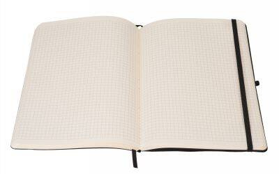 Notes kratka B5 Impresja czarny 018747
