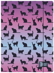 TECZKA Z GUMKĄ A4 MIX I ST.RIGHT 643378