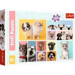 Puzzle Trefl 160 Psia przyjaźń 154122