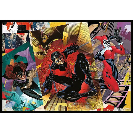 Puzzle Trefl 4x250 Batman w akcji 133103