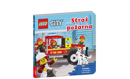 LEGO CITY Straż pożarna. Książka z ruchomymi elementami 338176