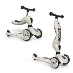 SCOOTANDRIDE Highwaykick 1 2w1 Jeździk i hulajnoga 1-5 lat Ash 962681