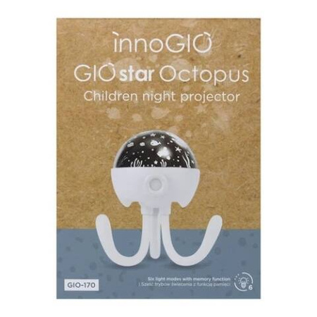 Innogio GIOstar Octopus Projektor dla dzieci GIO-170 021811
