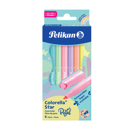 Pelikan Flamastry Colorella 6szt 822284