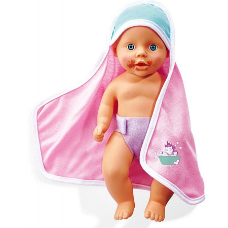 New Born brudny bobasek 30cm do kąpania 075200