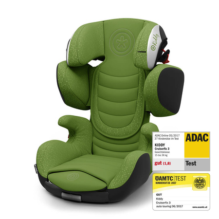 Kiddy cruiserfix 3 cactus green fotelik samochodowy 15-36 kg