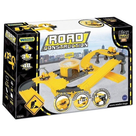 Play tracks city- budowa dróg wader 53540