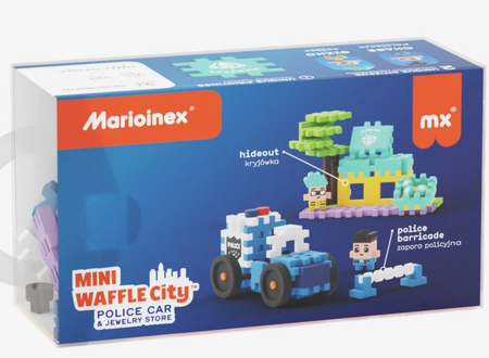 Klocki Waffle mini Auro Policyjne i Jubiler 80el 905913