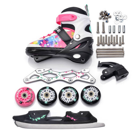 Rolki Meteor Painter 4w1 M 34-37 038202