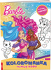 Książeczka BARBIE DREAMTOPIA KOLOROWANKA WEDŁUG KODU 341879