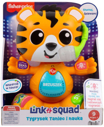 Fisher Price HYL33 LS Tygrysek Taniec i nauka 250028