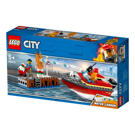 Lego 60213 pożar w dokach