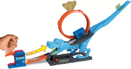 Hot Wheels HKX42 City Pętla T-Rexa 096678