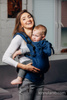 LennyLamb Moje pierwsze nosidełko ergonomiczne Lenny Go splot jodełkowy kobalt 702898