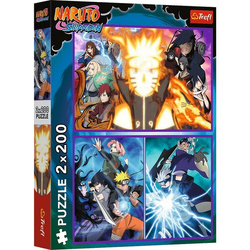 Puzzle Trefl 2x200 Ninja z Wioski Ukrytego liścia 133332