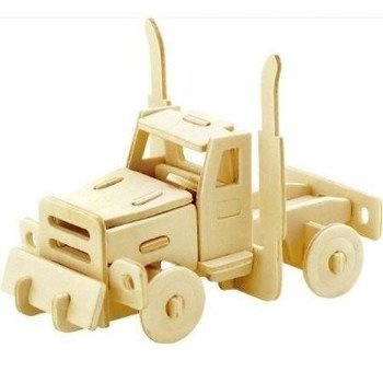 Puzzle drewniane 3d ciężarówka 102772