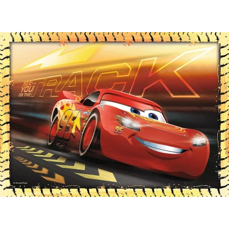 Puzzle Trefl 4w1 Do startu, gotowi, start! / Disney Cars 3