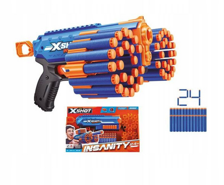 Zuru X-Shot Insanity Manic Wyrzutnia 050342