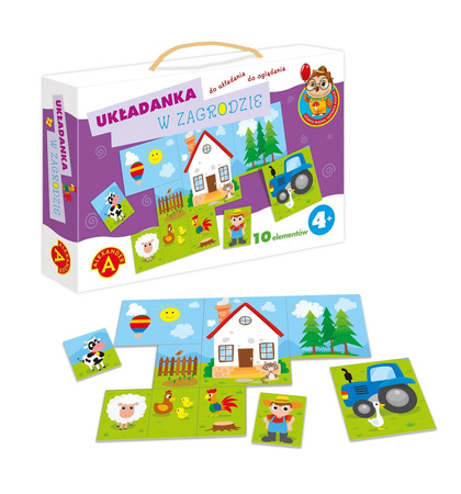 Układanka w zagrodzie-sówka mądra główka 018271
