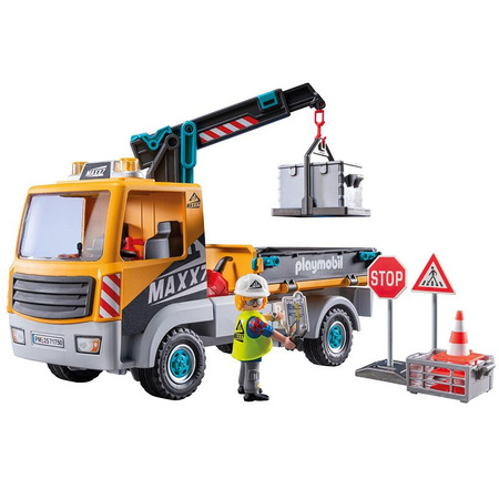 Playmobil 71750 Ciężarówka budowlana z dźwigiem 717504