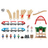 Brio 33512 Pociąg osobowy z dworcem 335125