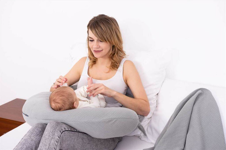 Babymatex Poduszka pozycjonująca Moon Muslin długość 260cm