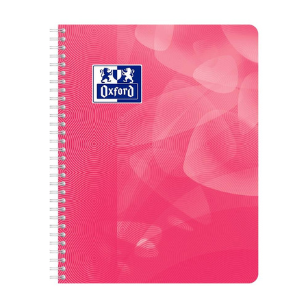 Kołozeszyt Oxford 17x22 A5 80k 90g Lagon PP 2 spirale 096636