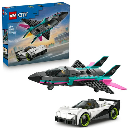 LEGO 60489 CITY Odrzutowiec kontra samochód 056820