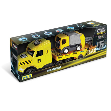 Magic truck technic laweta ze śmieciarką 36440