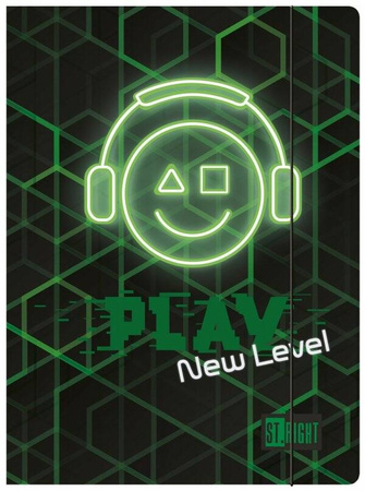 TECZKA Z GUMKĄ A4 300 g/m2 ST.RIGHT PLAY NEW LEVEL 669842