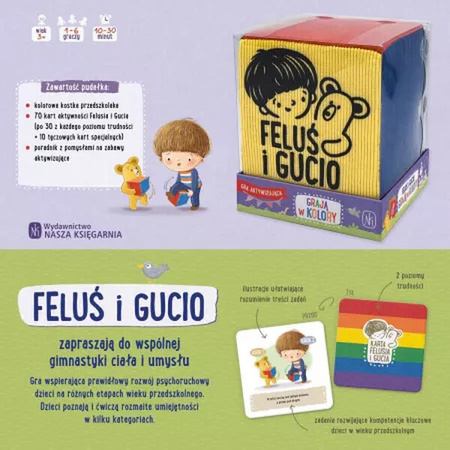 Feluś i Gucio grają w kolory ZABAWKA 903683